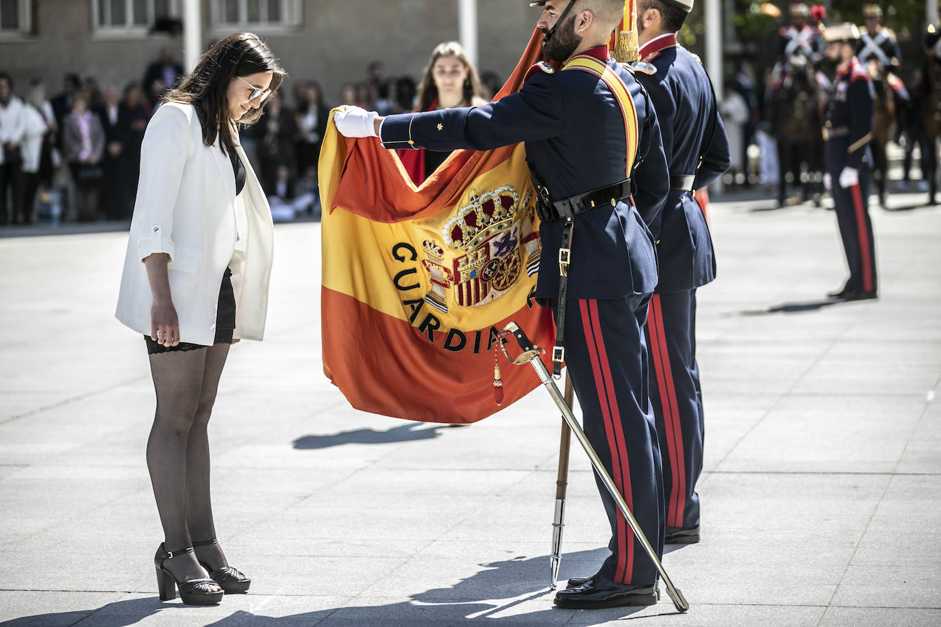 Fotos: La jura de bandera en Logroño, en imágenes