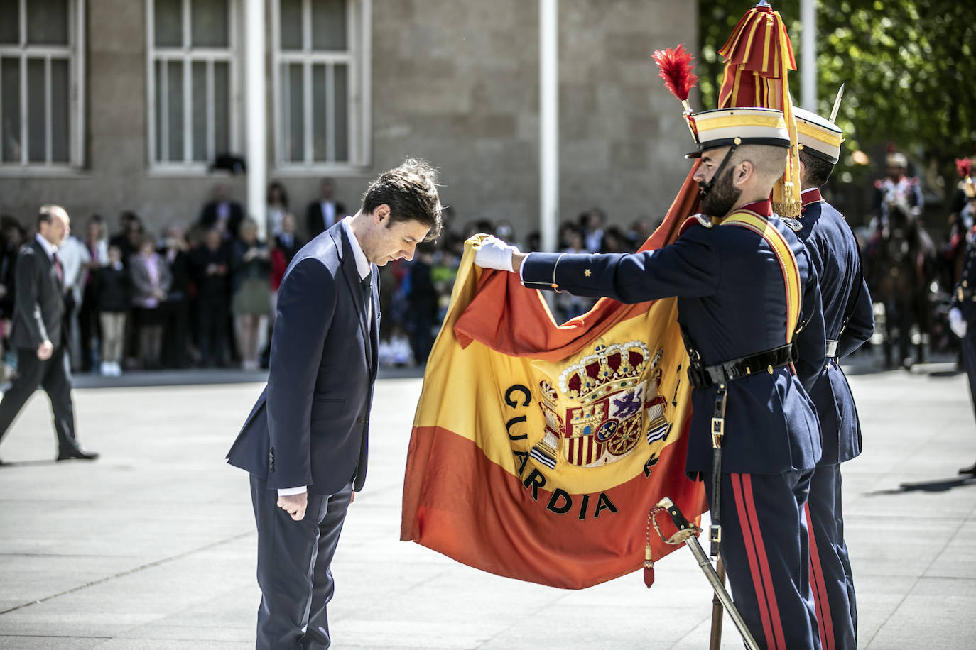 Fotos: La jura de bandera en Logroño, en imágenes