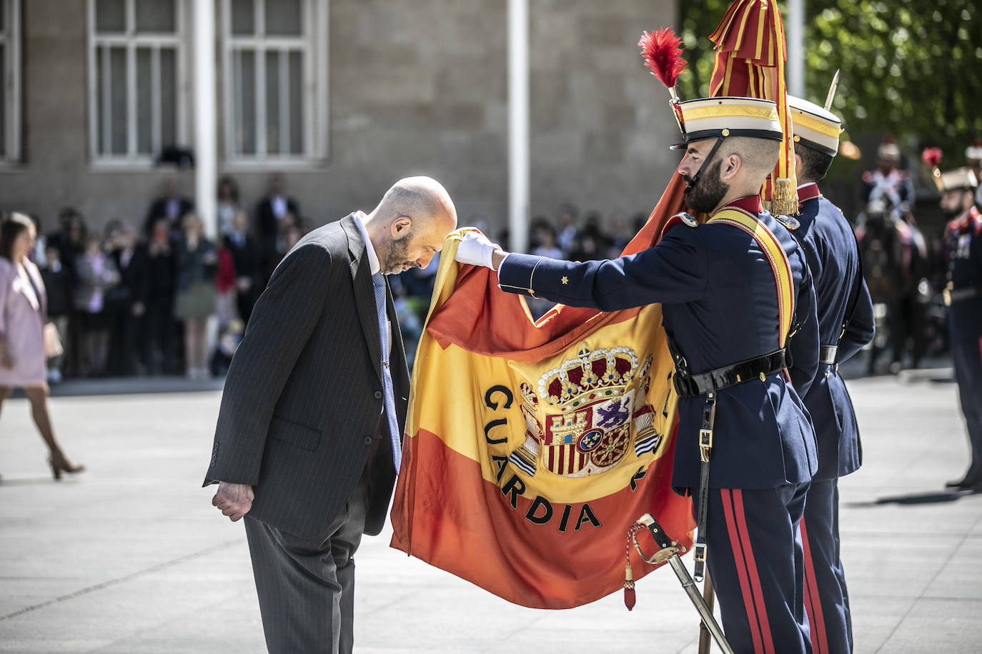 Fotos: La jura de bandera en Logroño, en imágenes