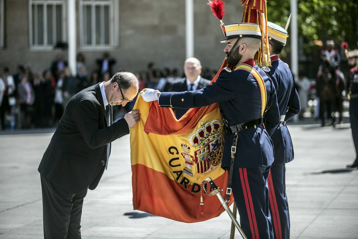 Fotos: La jura de bandera en Logroño, en imágenes