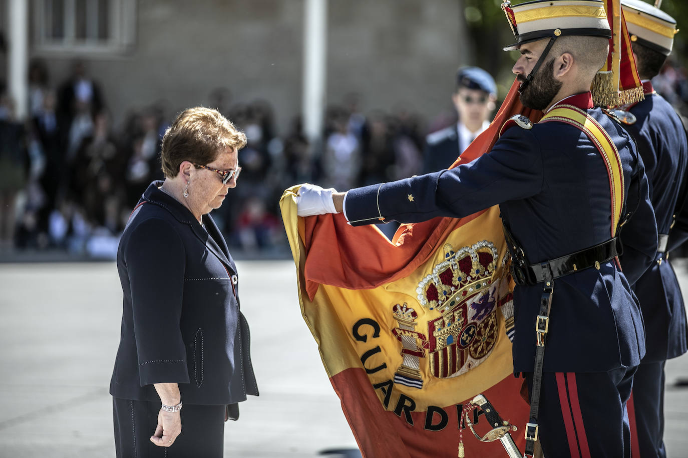 Fotos: La jura de bandera en Logroño, en imágenes
