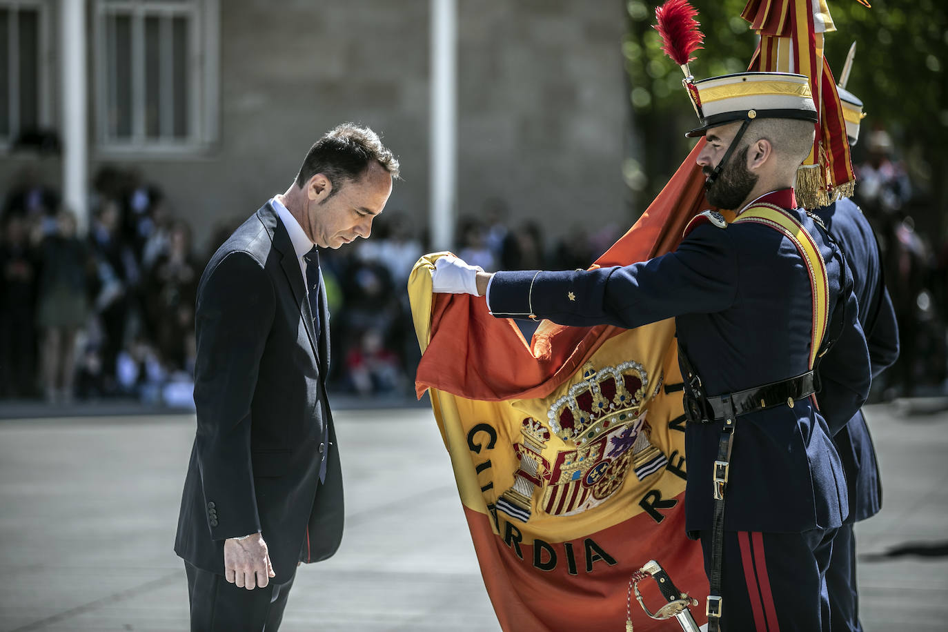 Fotos: La jura de bandera en Logroño, en imágenes