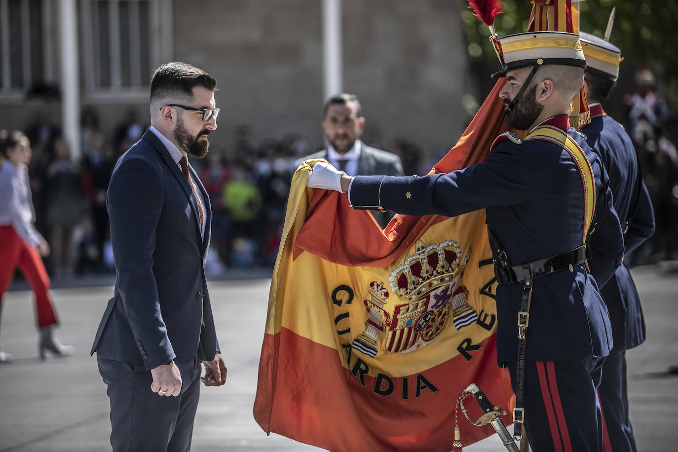 Fotos: La jura de bandera en Logroño, en imágenes