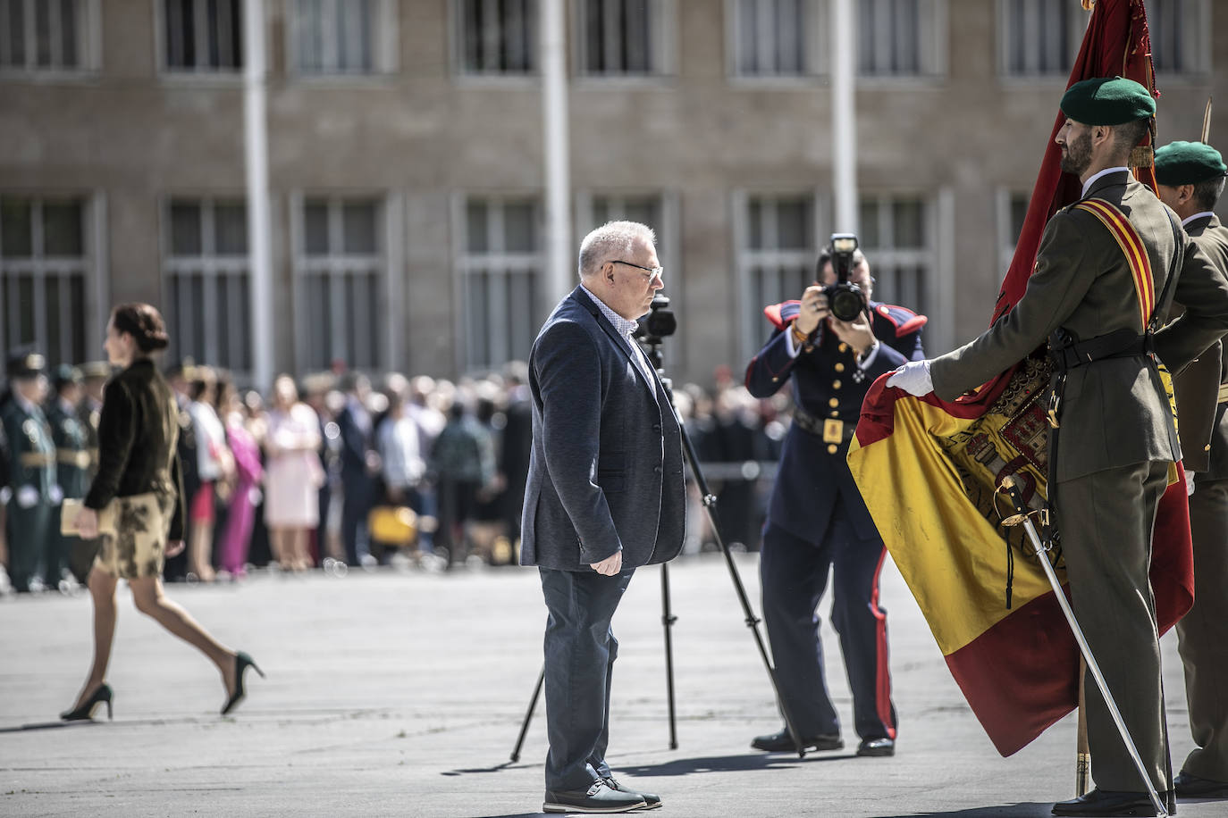 Fotos: La jura de bandera en Logroño, en imágenes