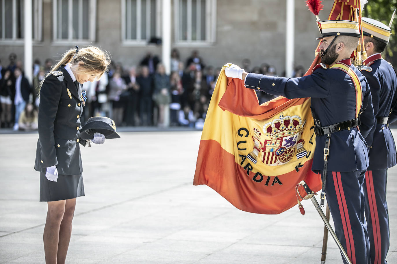 Fotos: La jura de bandera en Logroño, en imágenes