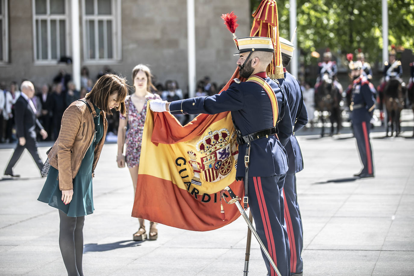 Fotos: La jura de bandera en Logroño, en imágenes