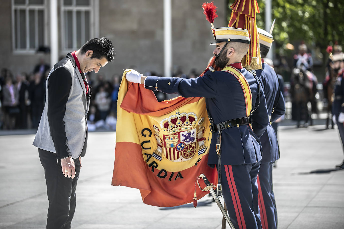 Fotos: La jura de bandera en Logroño, en imágenes