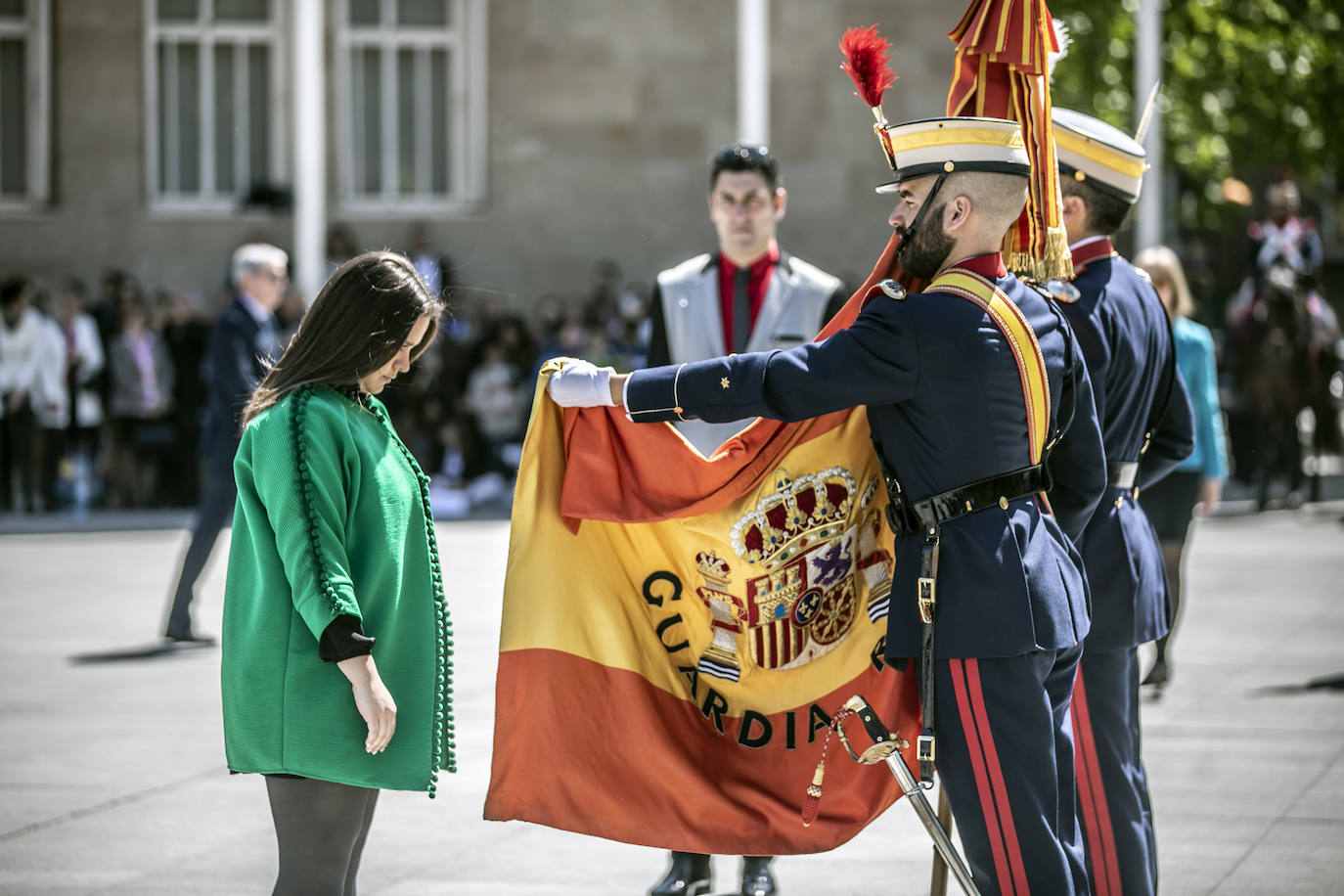 Fotos: La jura de bandera en Logroño, en imágenes