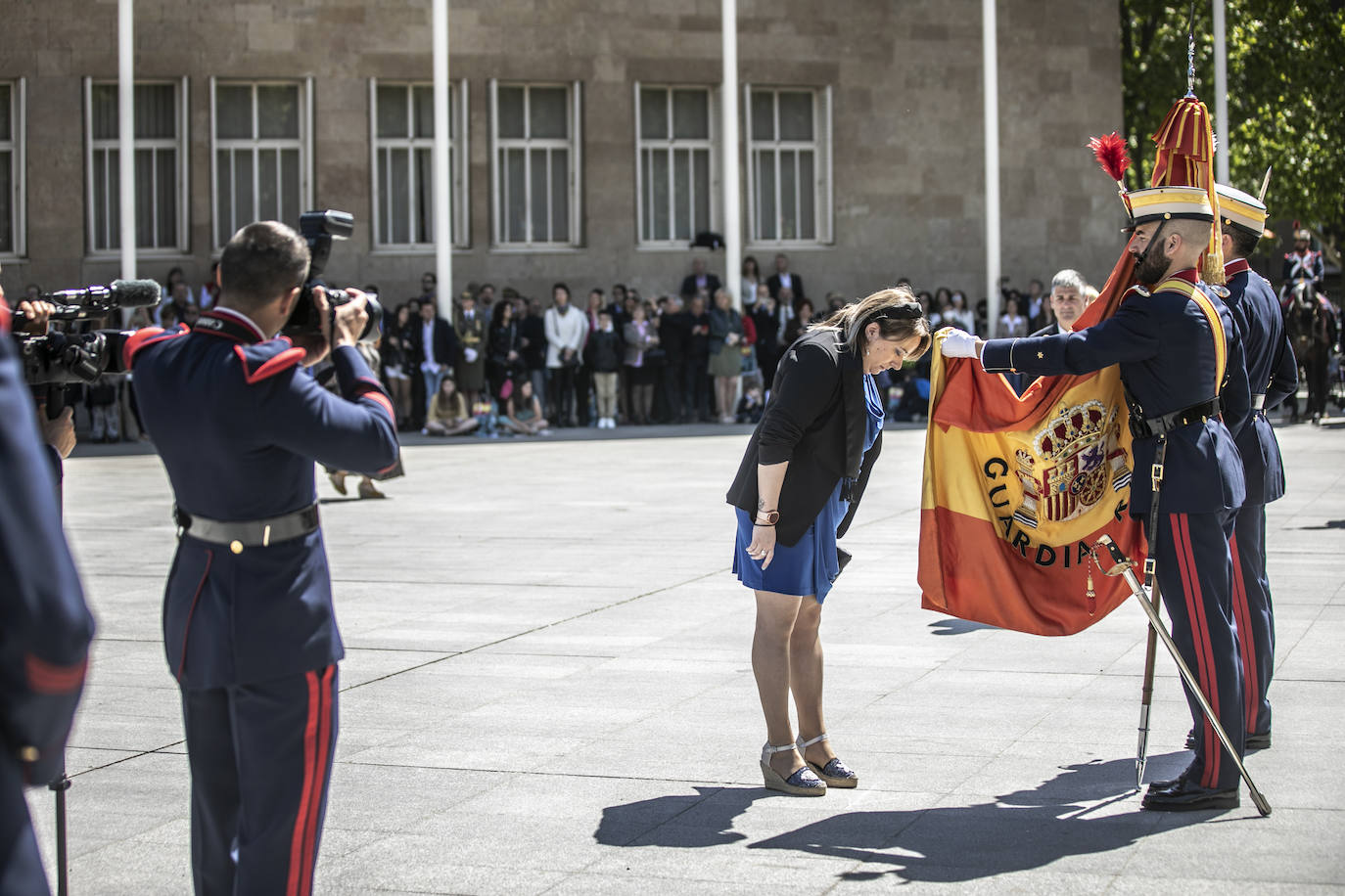 Fotos: La jura de bandera en Logroño, en imágenes