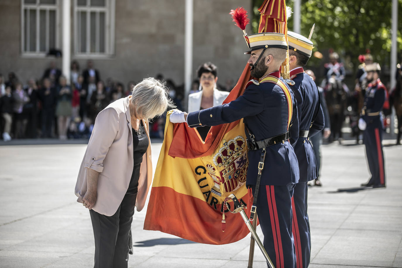 Fotos: La jura de bandera en Logroño, en imágenes