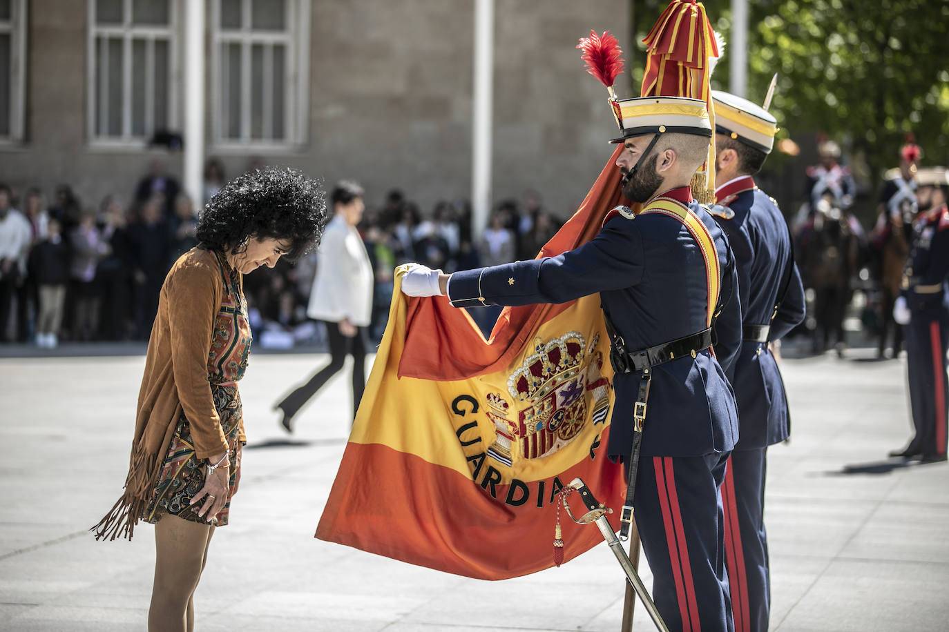 Fotos: La jura de bandera en Logroño, en imágenes