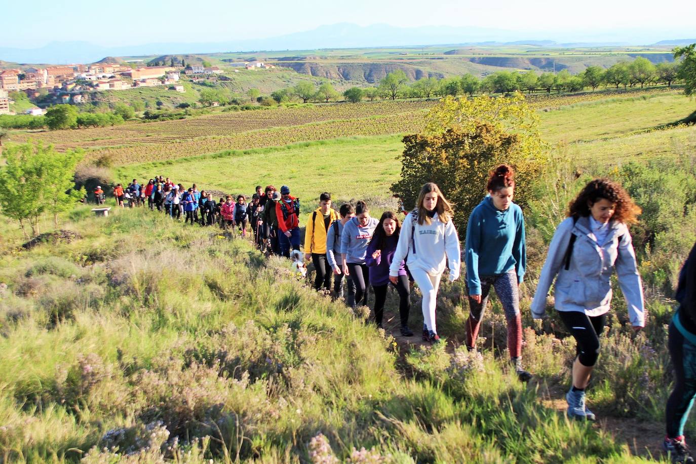 Fotos: IX Marcha Senderista Valle del Leza de Ribafrecha