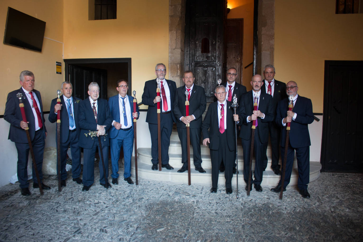 Fotos: Procesiones de Los Ramos y de Las Prioras en Santo Domingo de la Calzada