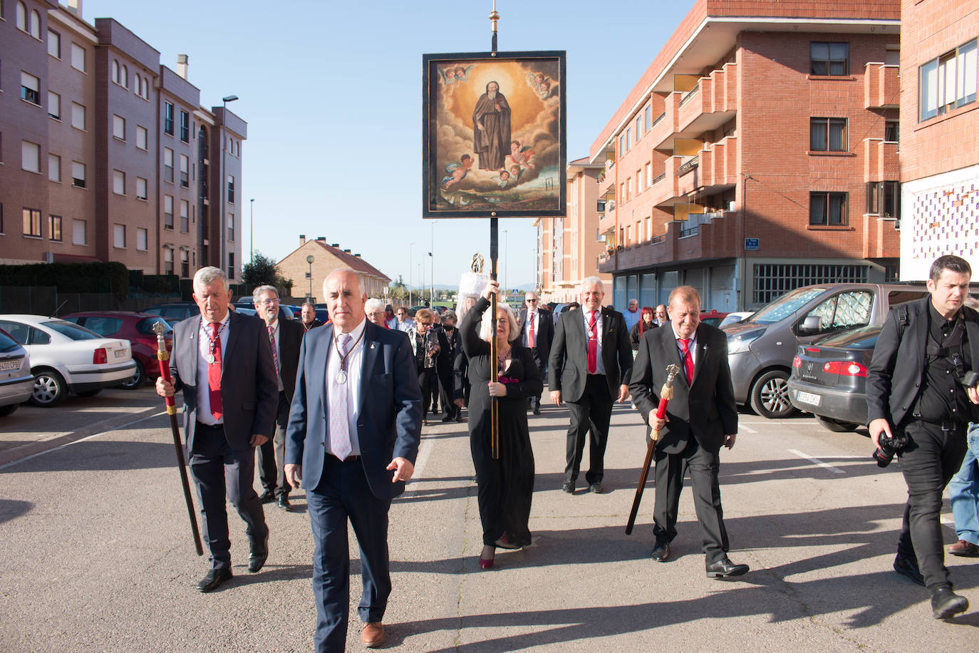 Fotos: Procesiones de Los Ramos y de Las Prioras en Santo Domingo de la Calzada