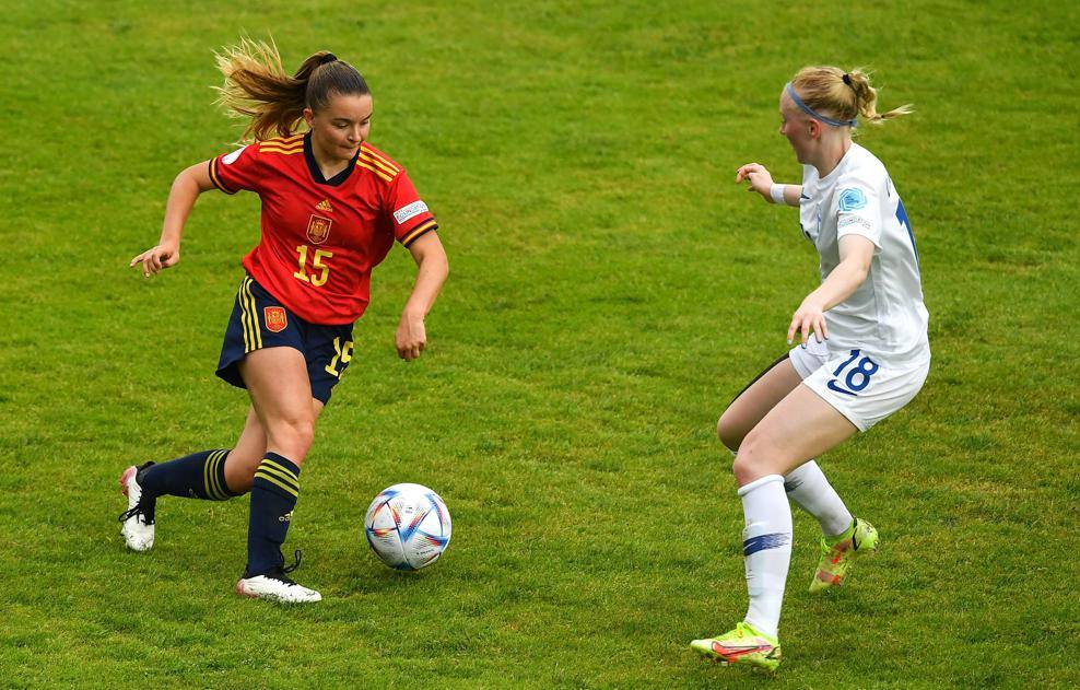 Sara Ortega, en un partido anterior. 