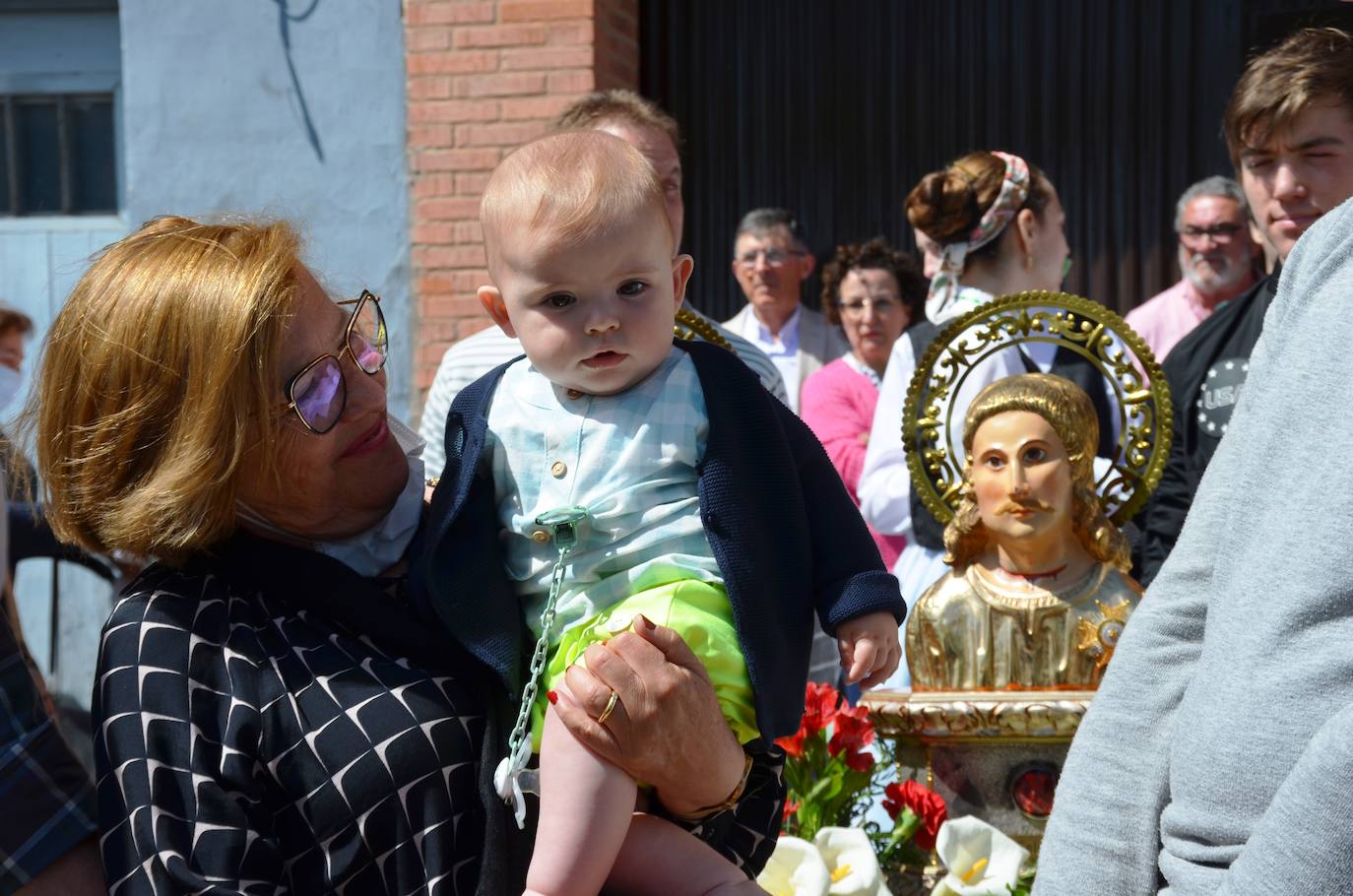 Fotos: Procesión de San Isidro en Calahorra