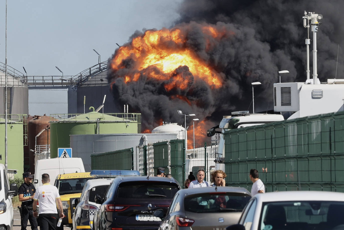 Fotos: Las imágenes de la explosión