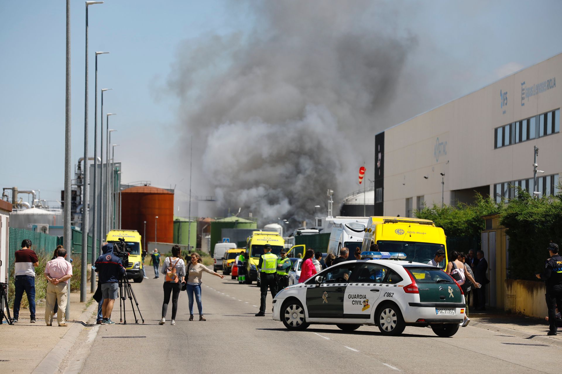 Fotos: Las imágenes de la explosión