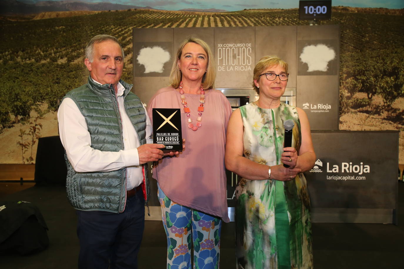 La Taberna de Ollauri obtiene el 'Delantal de Oro' del XX Concurso de Pinchos de La Rioja con el pincho 'Buñuelo de Queso Camerano y cuello de cordero'