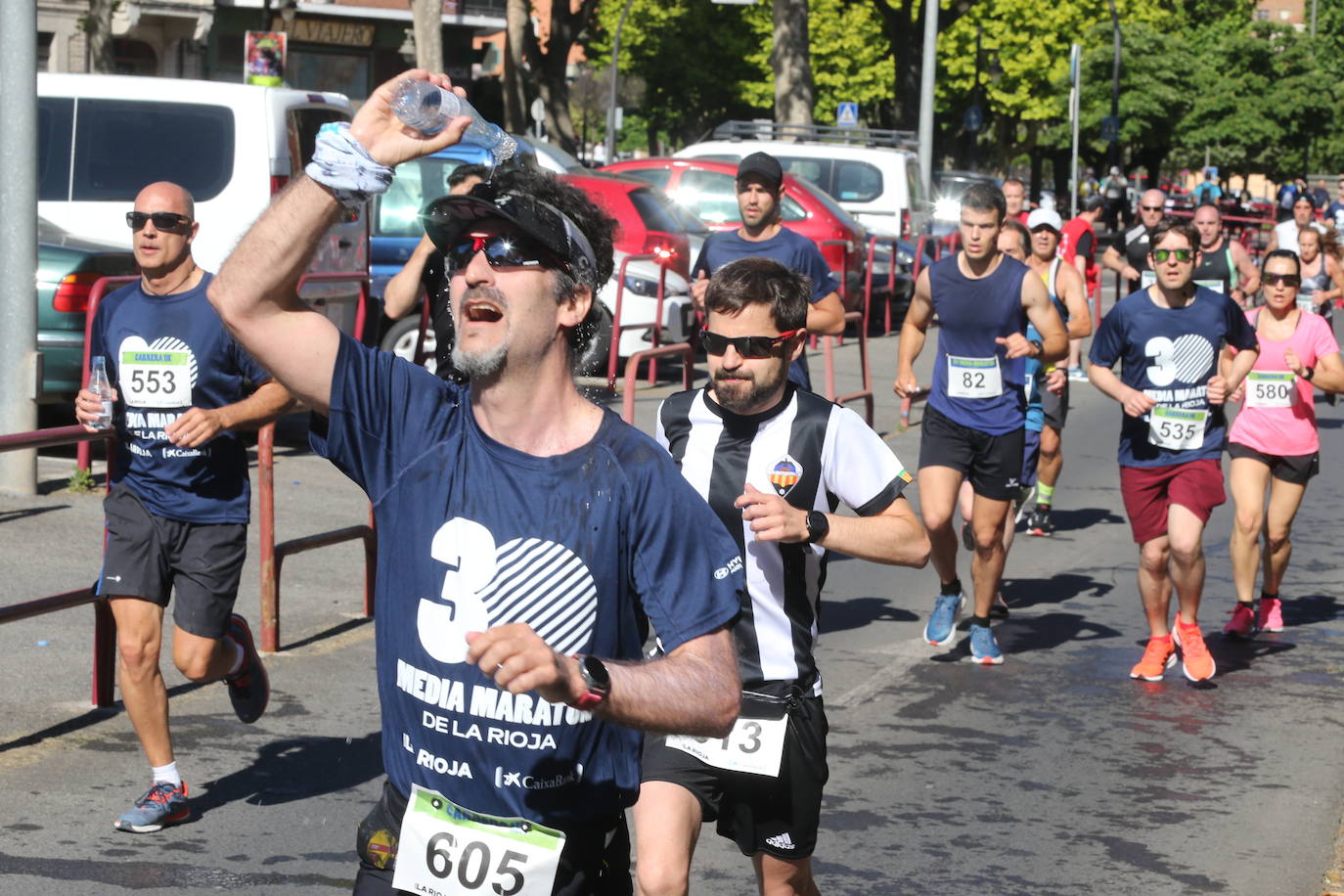 Fotos: Las imágenes de la Media Maratón de La Rioja