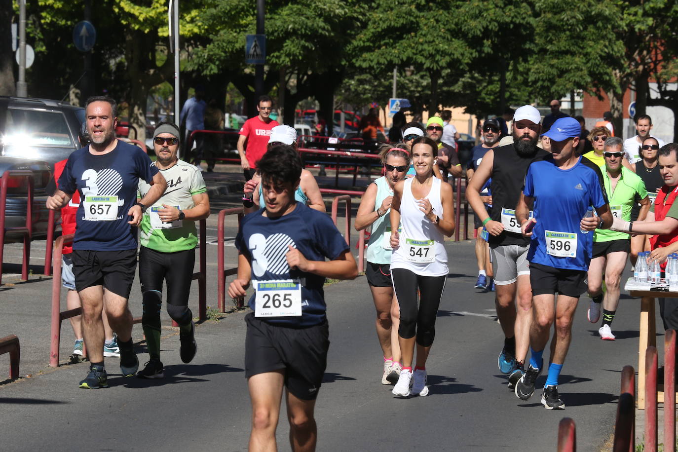 Fotos: Las imágenes de la Media Maratón de La Rioja