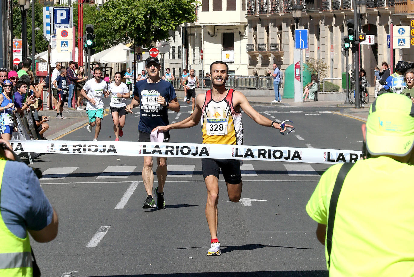 Fotos: Las imágenes de la Media Maratón de La Rioja