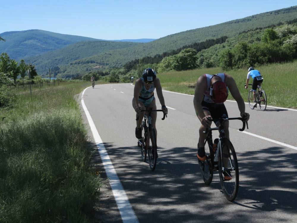 Fotos: Darío Pérez gana el triatlón Desafío El Rasillo