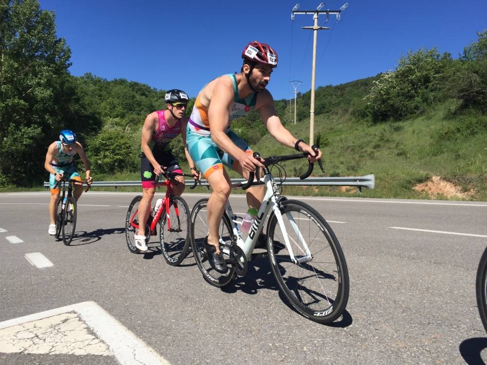 Fotos: Darío Pérez gana el triatlón Desafío El Rasillo