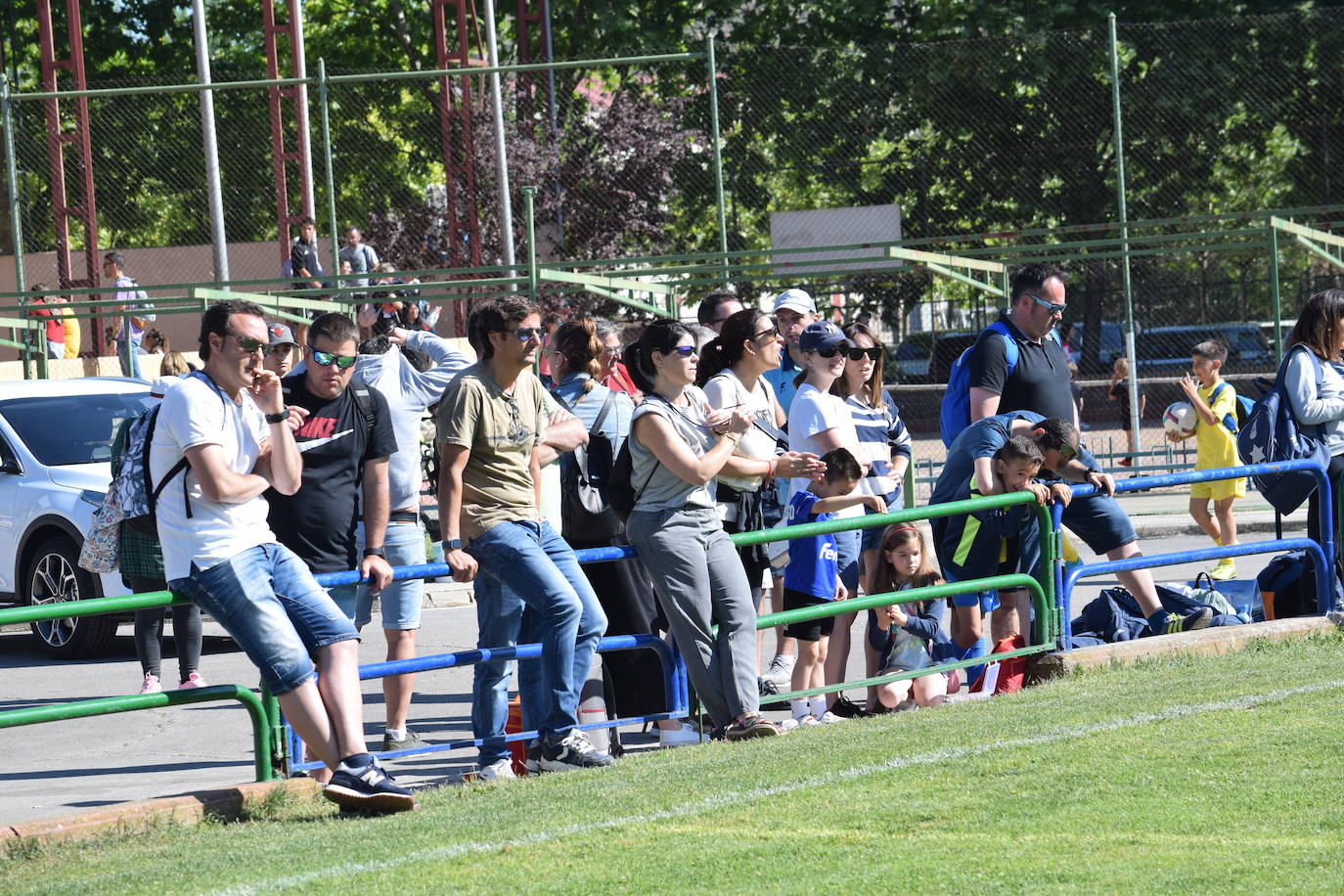 Ambiente de fútbol en La Isla