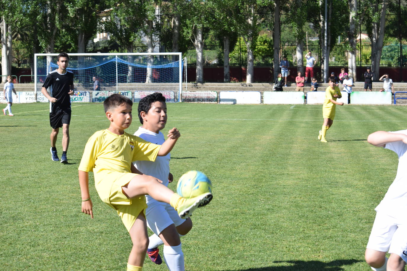 Ambiente de fútbol en La Isla