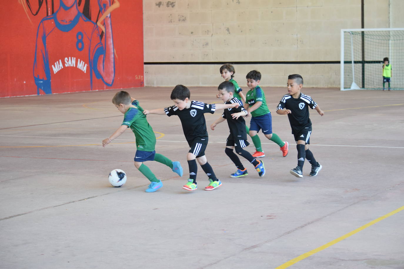 Ambiente de fútbol en La Isla