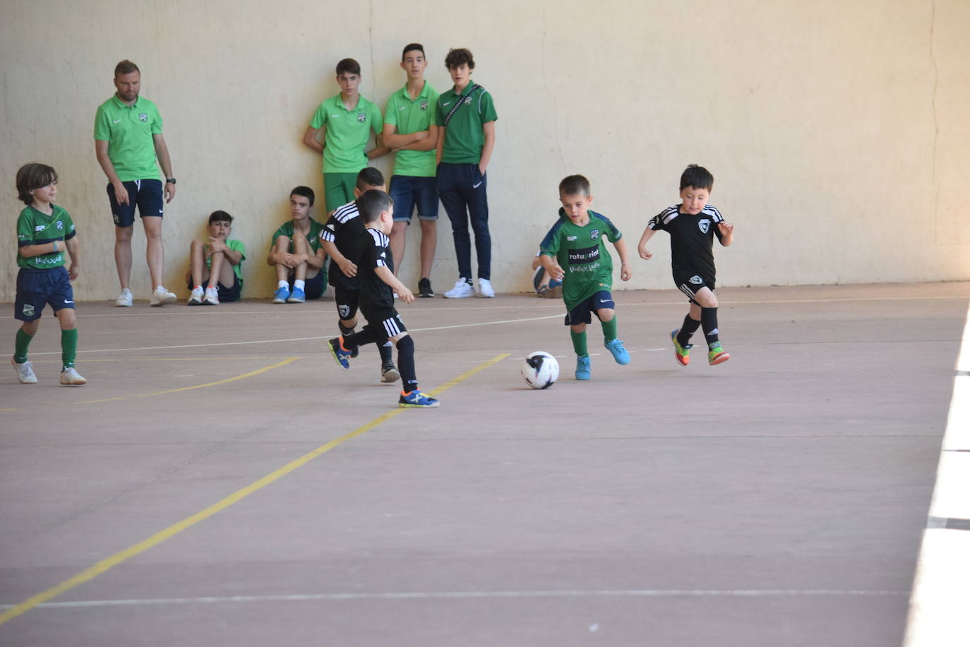 Ambiente de fútbol en La Isla