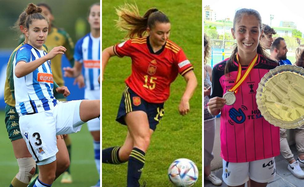 Sara Ortega, durante un partido del Europeo Sub'17. 