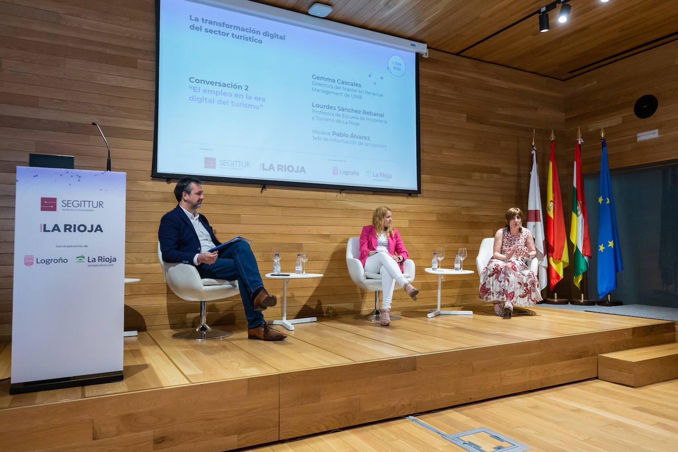 Organizadas por Diario LA RIOJA en colaboración con SEGITTUR, la empresa estatal para la gestión e innovación y las tecnologías turísticas