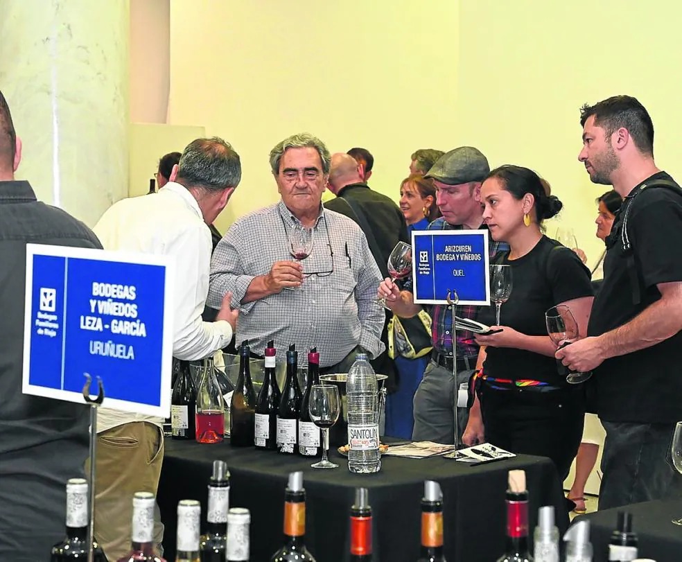 El evento, 'Riojas de Pueblo', despertó el interés de los profesionales. 