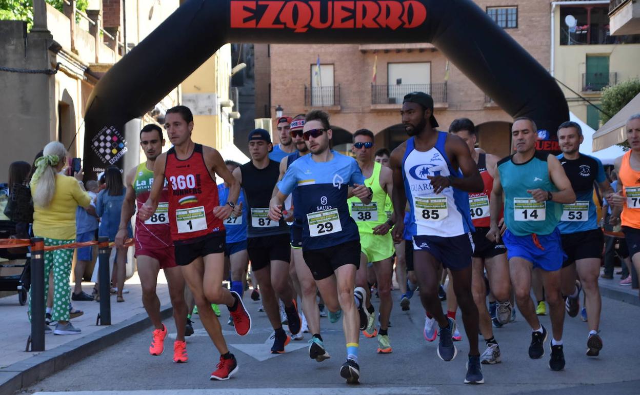 12ª carrera Ciruela de Nalda y Quel: Hernández y Martínez ganan en Quel