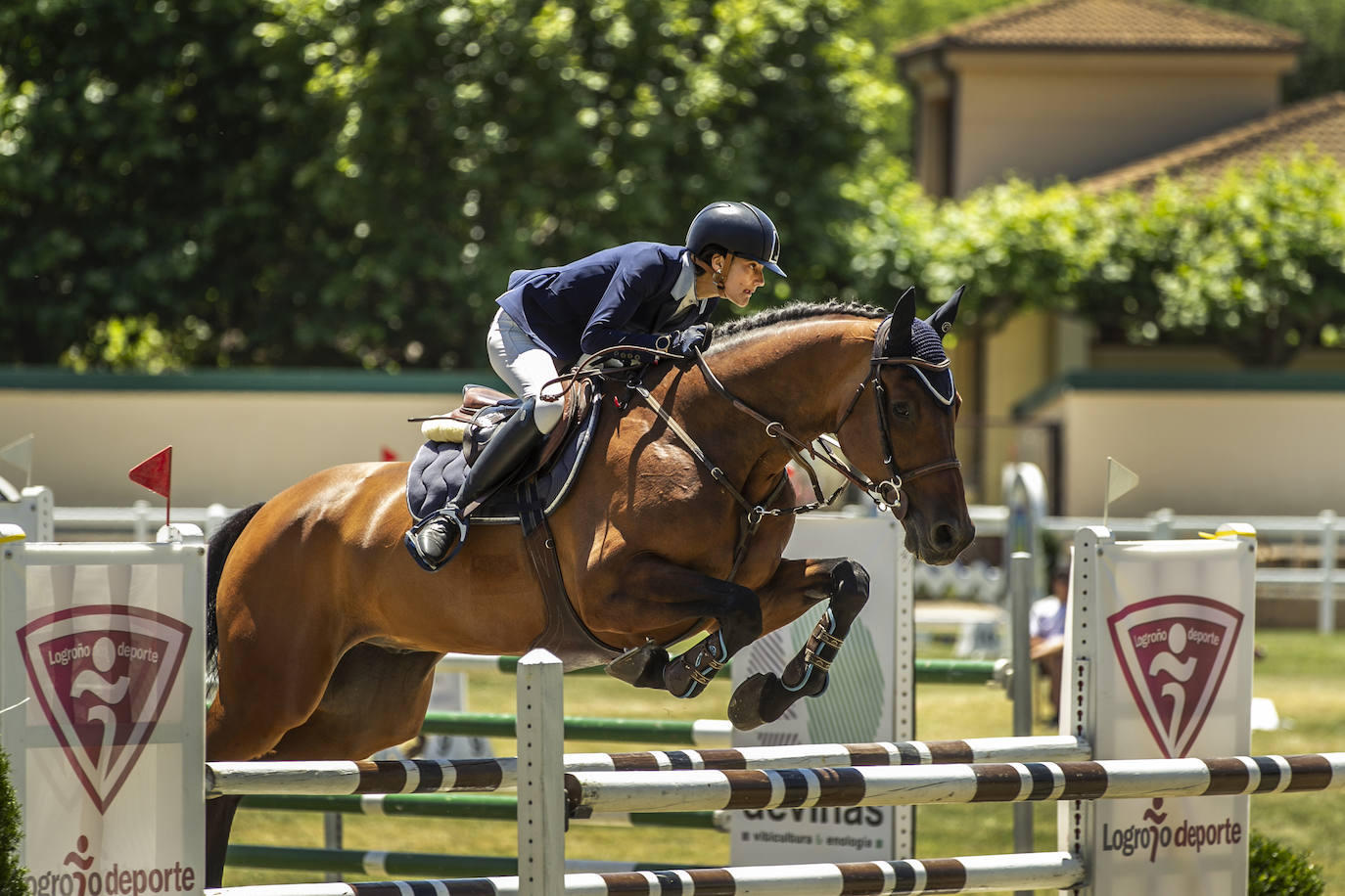 Fotos: González de Zárate vence en el Concurso de Saltos de Logroño