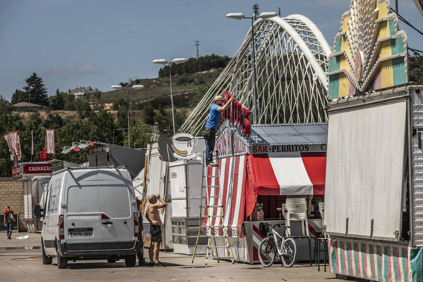 Fotos: Fiestas de San Bernabé: vuelven las barracas sin restricciones