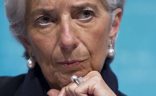 Christine Lagarde, presidenta del Banco Central Europeo. 