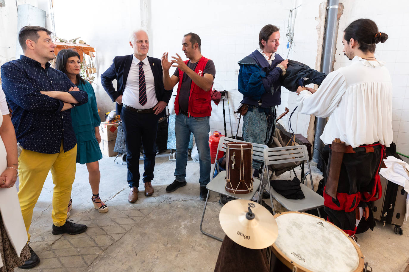 Fotos: Inauguración del campamento francés y del mercado renacentista de San Bernabé