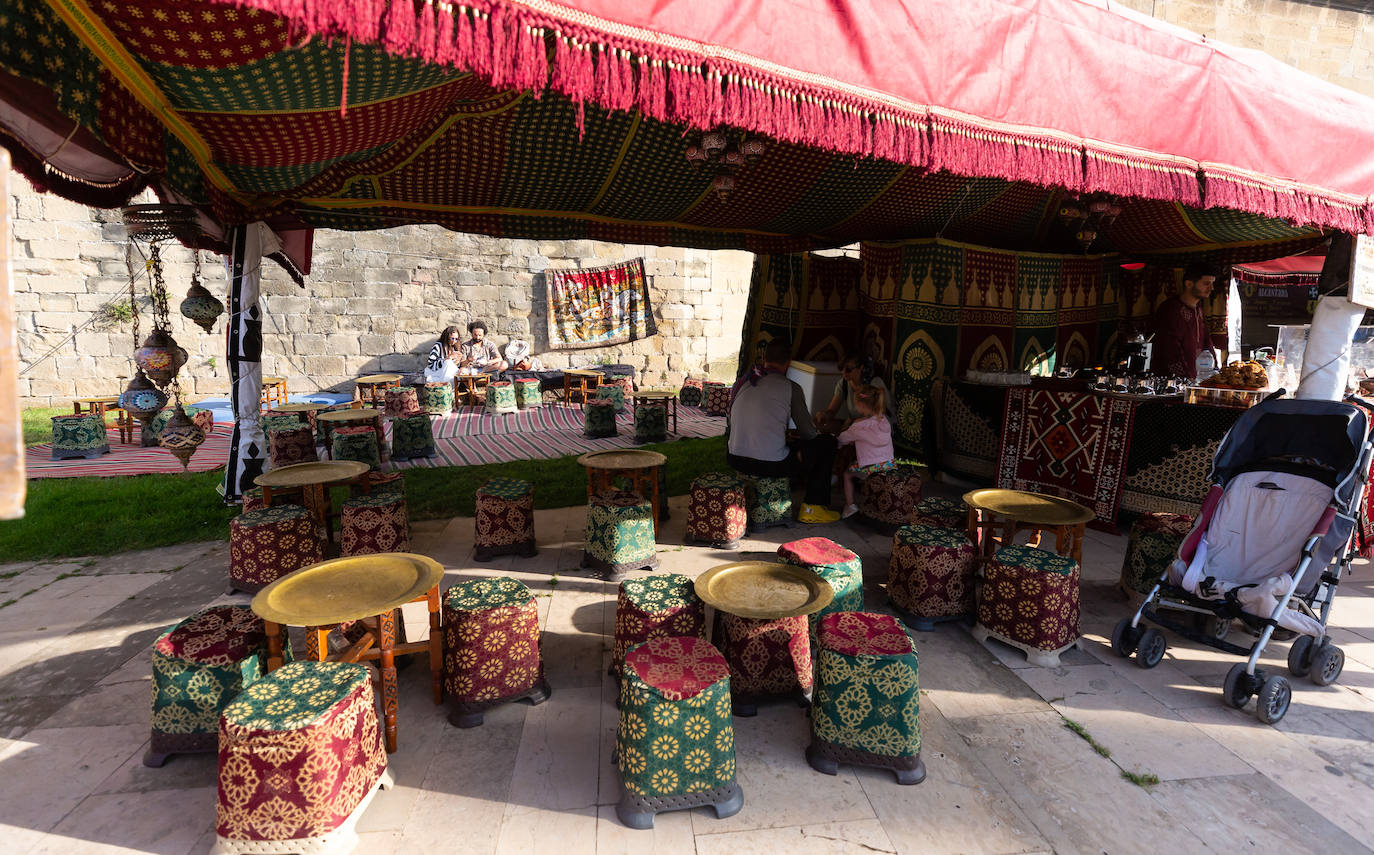 Fotos: Inauguración del campamento francés y del mercado renacentista de San Bernabé