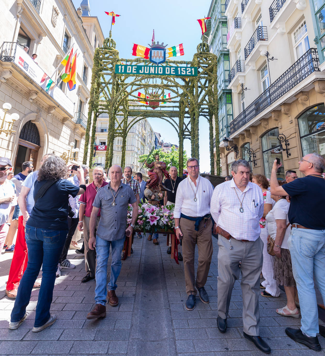 Fotos: San Bernabé, camino de El Revellín