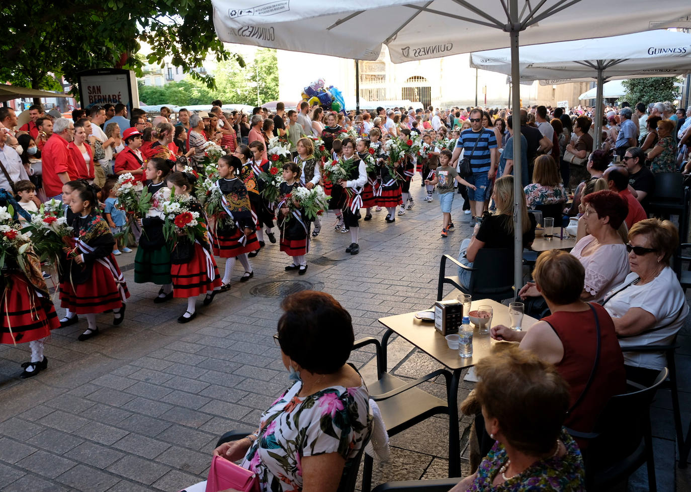 Fotos: Ofrenda floral por San Bernabé