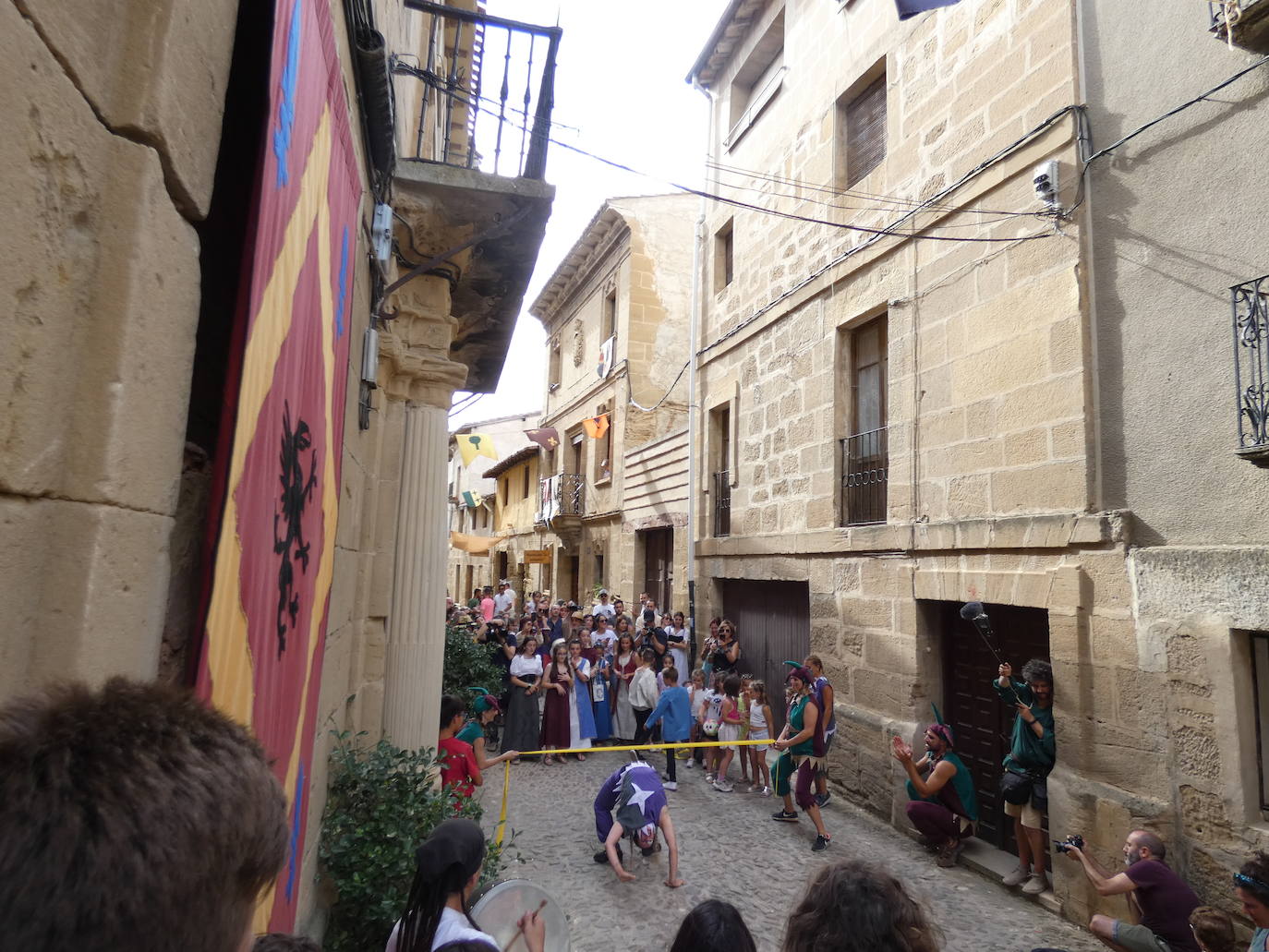 Fotos: Broche final a las Jornadas Medievales de Briones