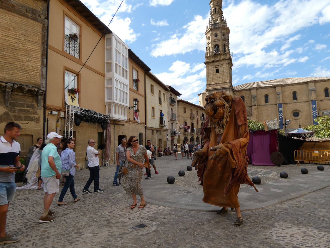 Fotos: Broche final a las Jornadas Medievales de Briones