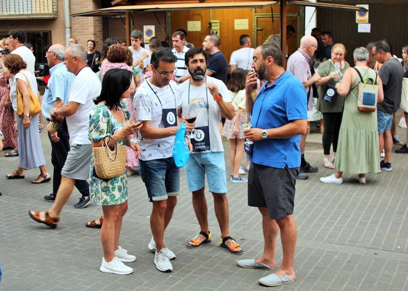 Fotos: La VII Cita con el Vino llena el centro de Lardero