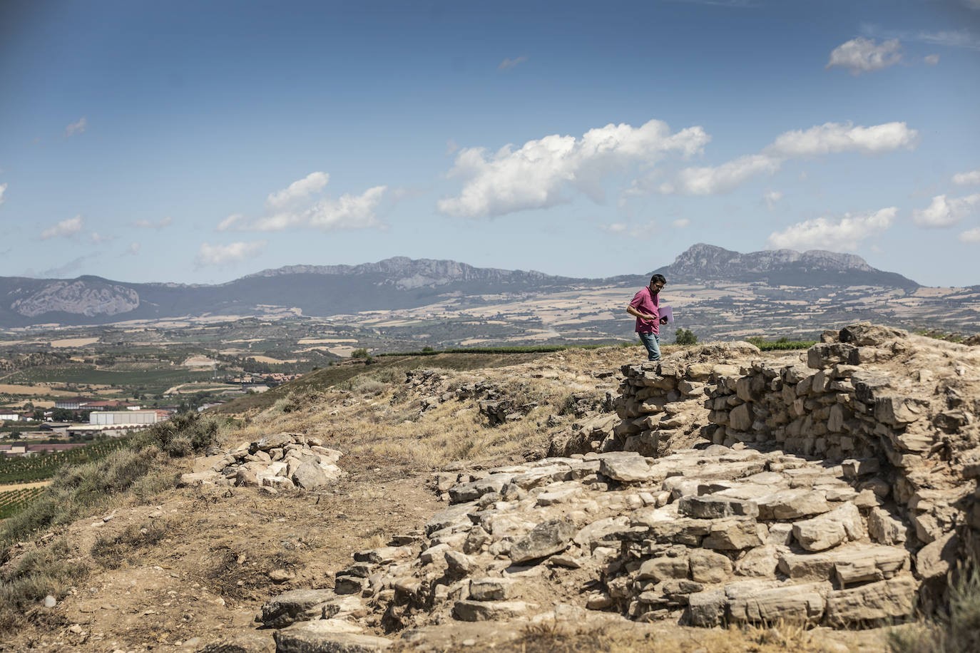 Fotos: El yacimiento del Monte Cantabria afronta la segunda fase de su rehabilitación