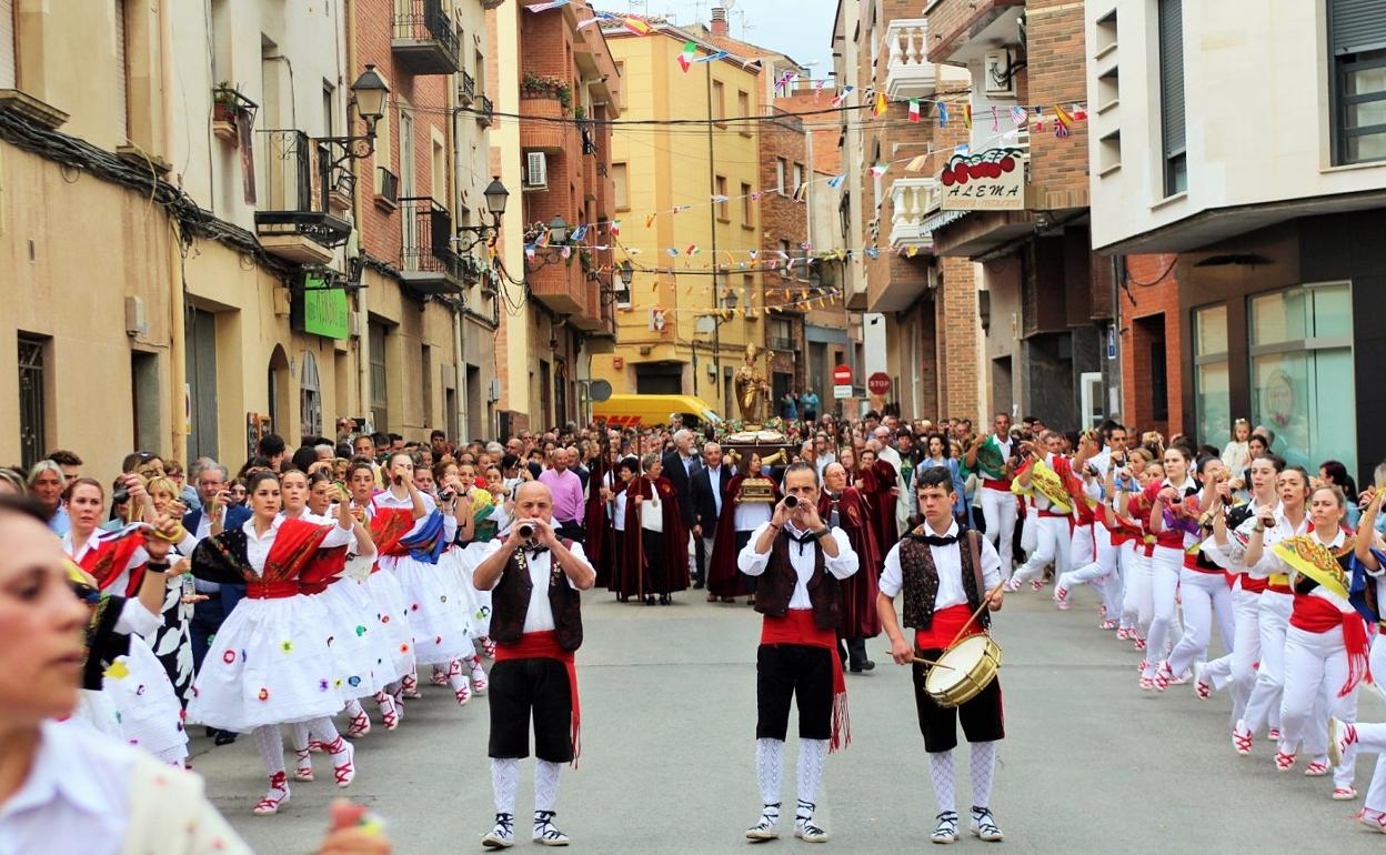 Lardero rinde culto a San Marcial