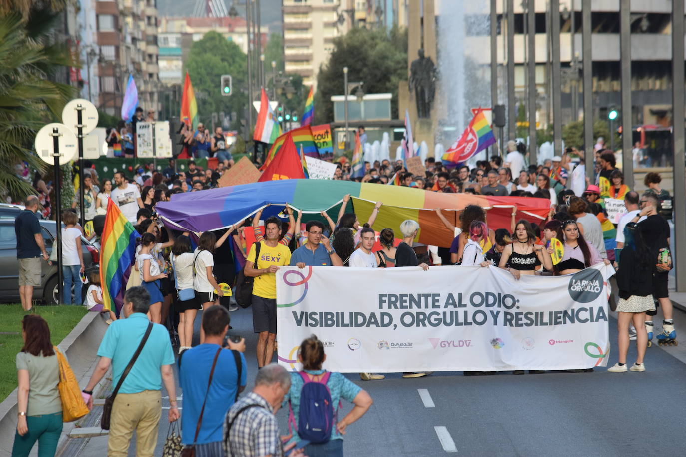 Fotos: Celebración del Orgullo LGTBIQ+ en Logroño