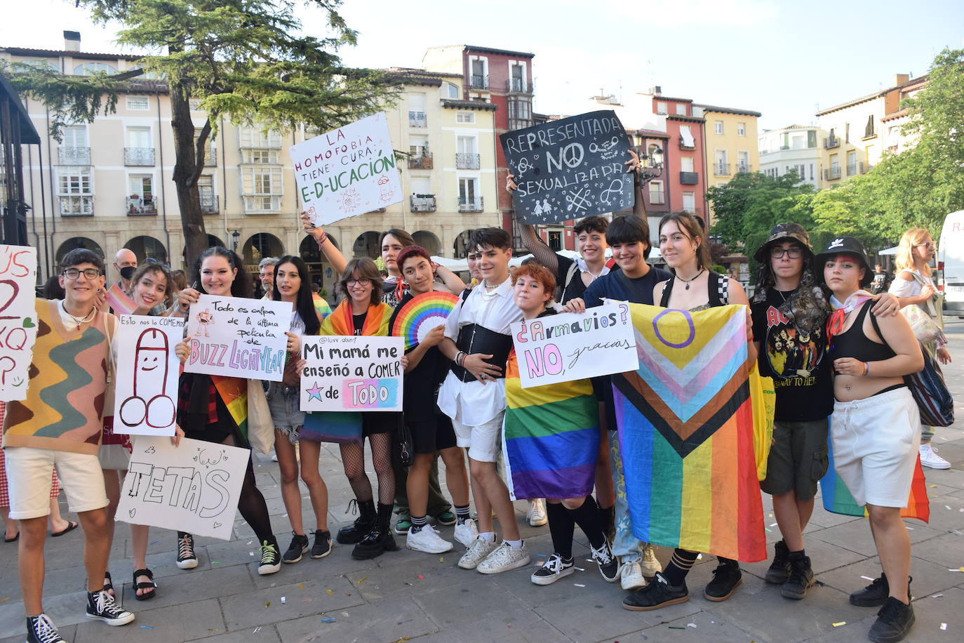 Fotos: Celebración del Orgullo LGTBIQ+ en Logroño